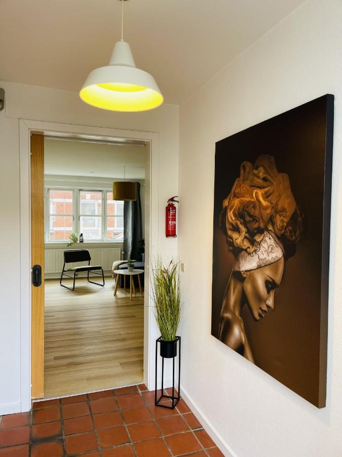 Aday - Central Terrace Apartment In Hjorring Luaran gambar